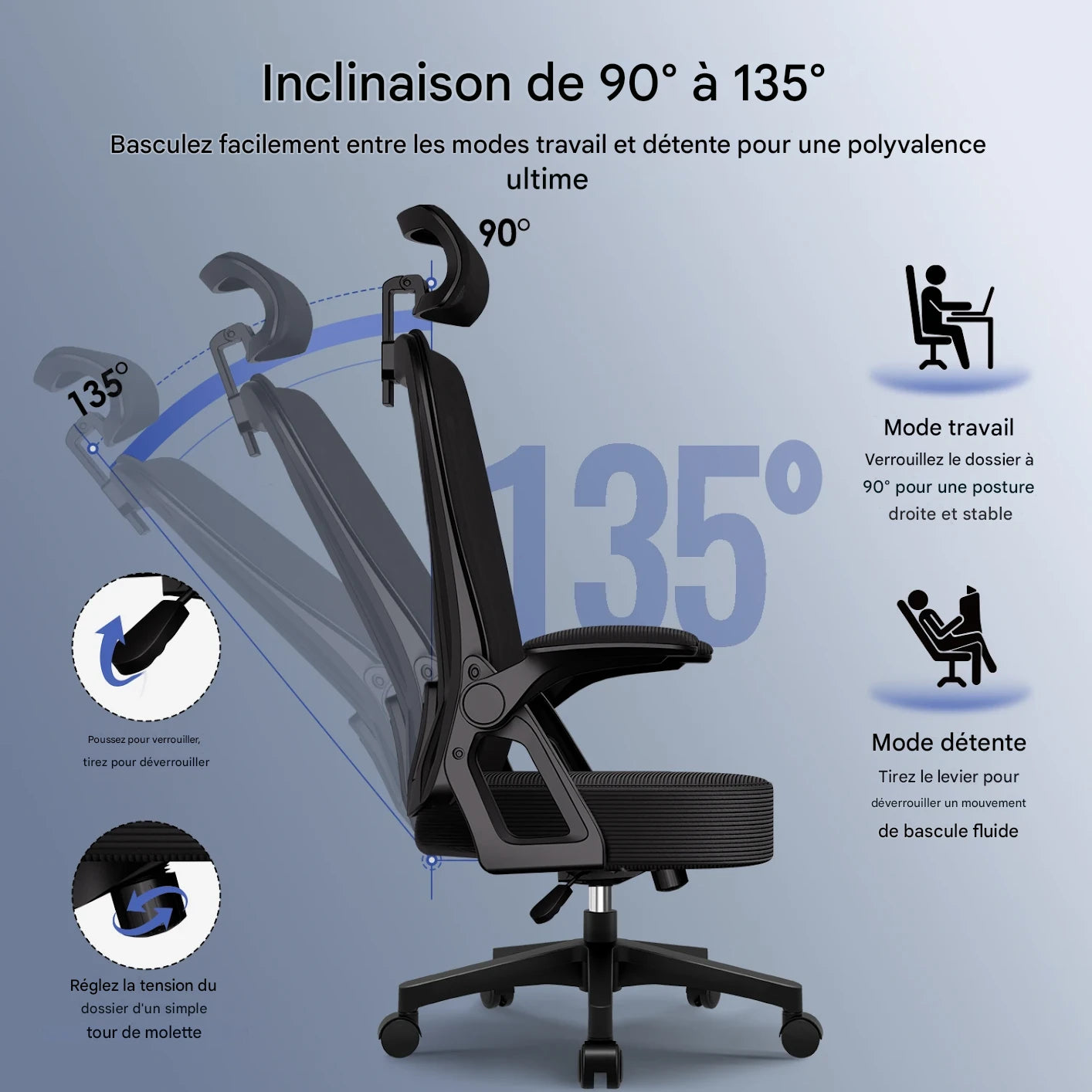 Chaise Ergonomique S304