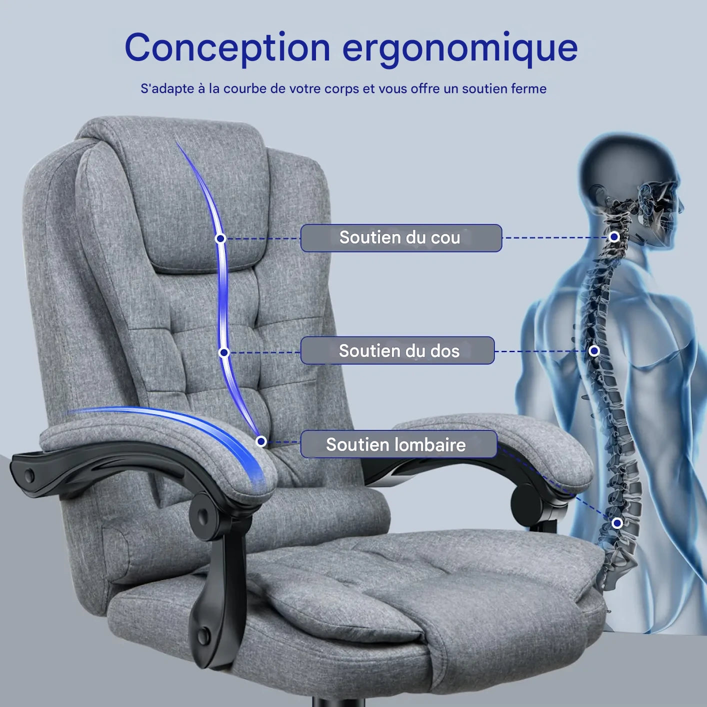 Chaise Ergonomique S307