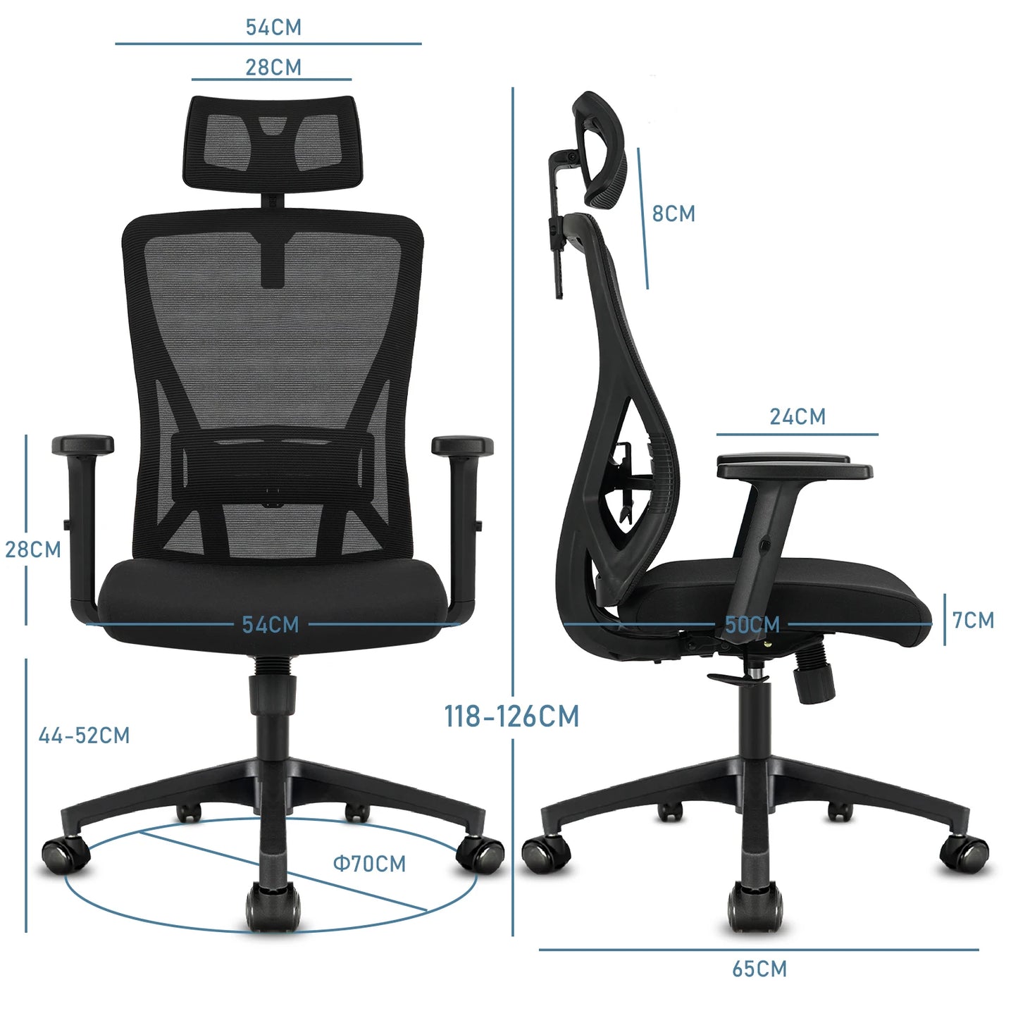 Chaise Ergonomique S308