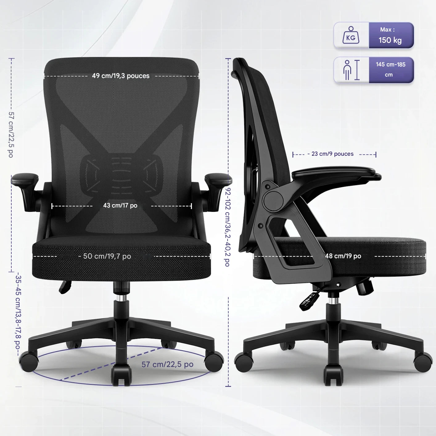 Chaise Ergonomique S303