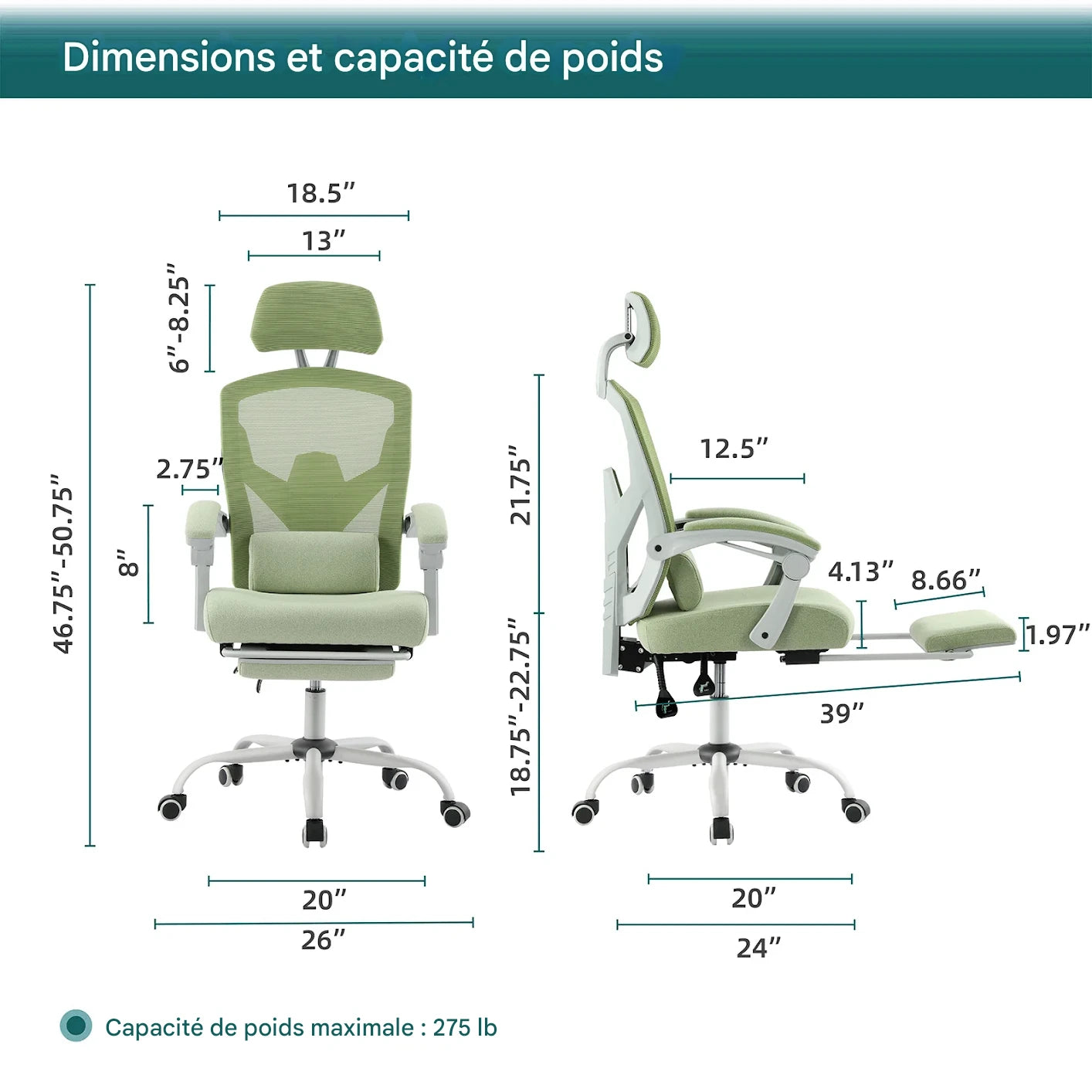 Chaise Ergonomique S309