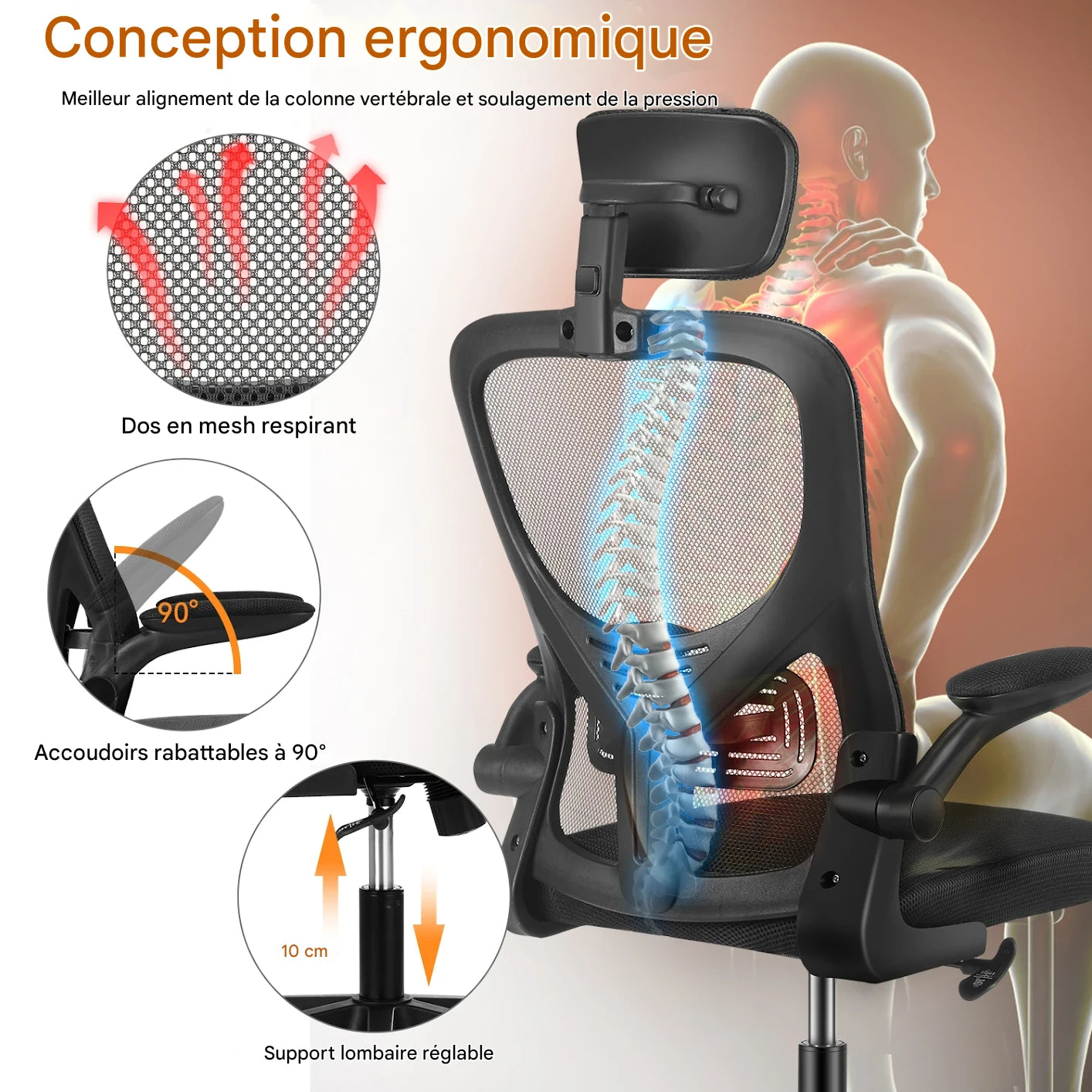 Chaise Ergonomique S305